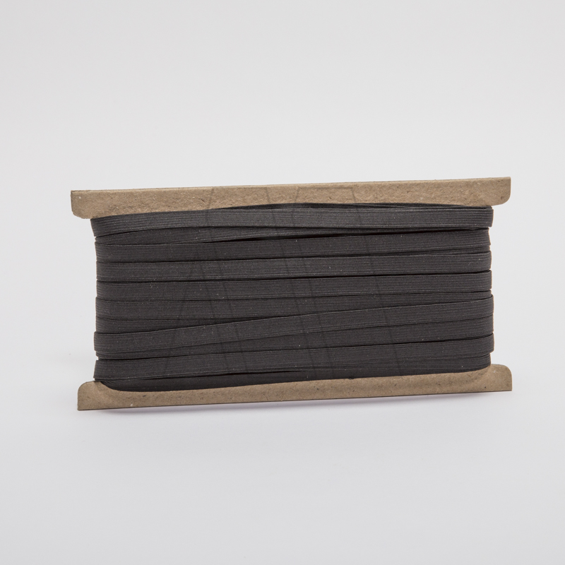 ELASTICO POL LISO BENTLEY Nº16 NEGRO 7MM X 50MTS