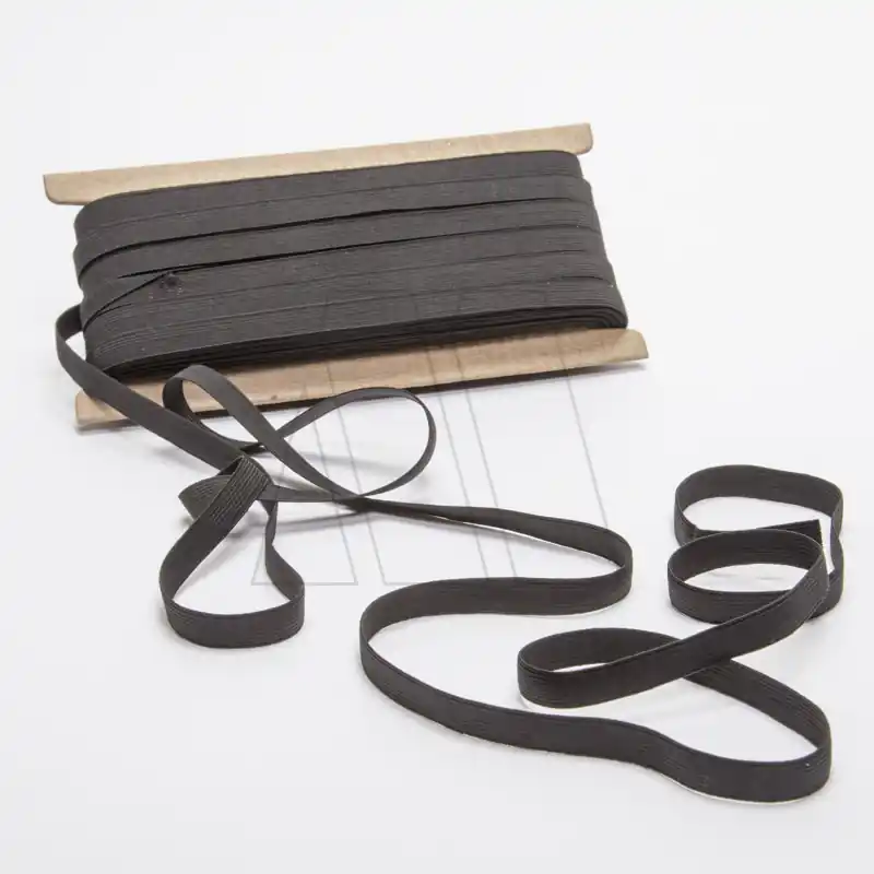 ELASTICO POL LISO BENTLEY Nº22 NEGRO 10MM X 50MTS