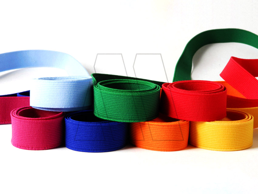 ELASTICO LIGA COLORES C. DE ORO 20MM  X 10MTS
