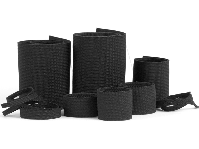 ELASTICO ITALIANO NEGRO C. DE O. 120MM X 25MTS 