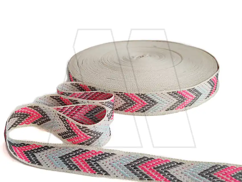 GALON BORDADO TILCARA 25MM X 10MTS