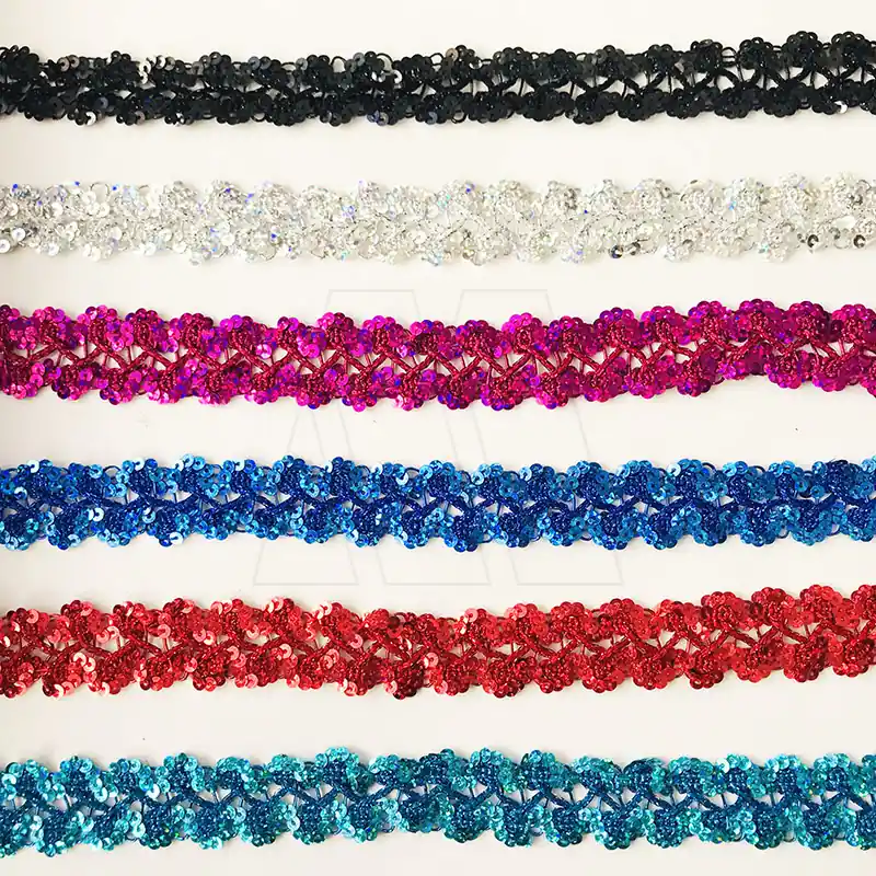 GALON CRUZ C/LENJEJUELAS 2,5CM  X 20YDS