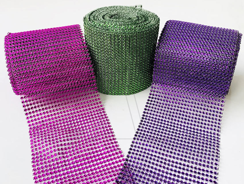 GALON FALSO STRASS 12CM X 10YDS
