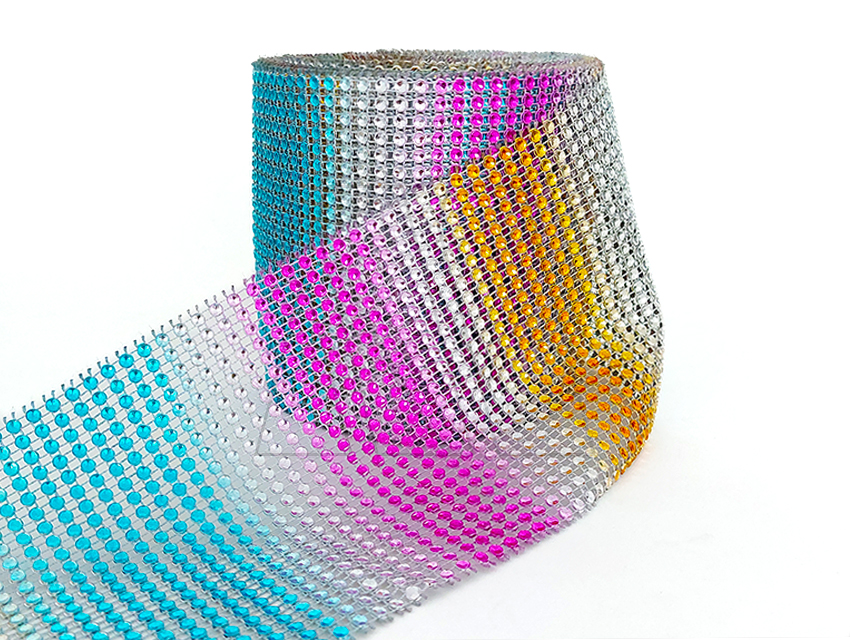 GALON FALSO STRASS 12CM X 10YDS