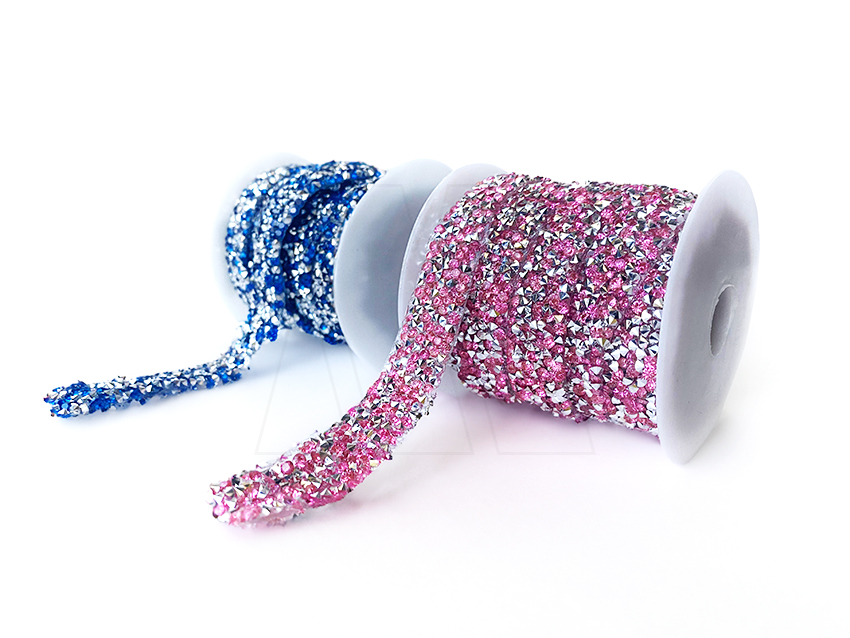 GALON TERMOADHESIVO STRASS HOT TRANSFER 15MM X 5YDS