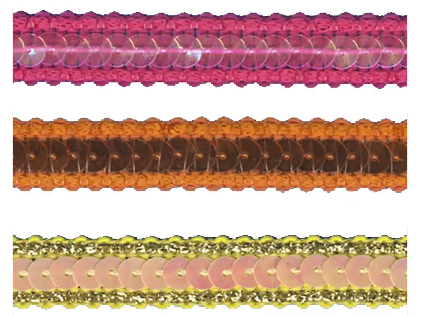 GALON LENTEJUELA FB X 10MTS