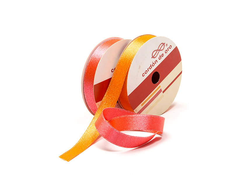 GALON RALUR FLUO C/LUREX NRO 3 CORDON DE ORO X 10MTS