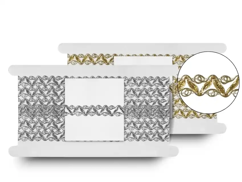 GALON LUREX RIO 1,2CM X 18MTS