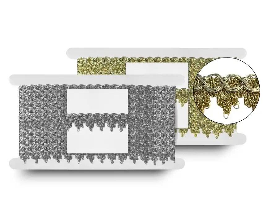 GALON LUREX SAO PAULO 2,2CM X 18MTS