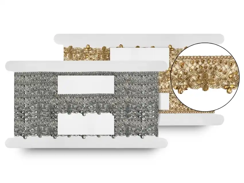 GALON LUREX MONACO 5CM X 9MTS