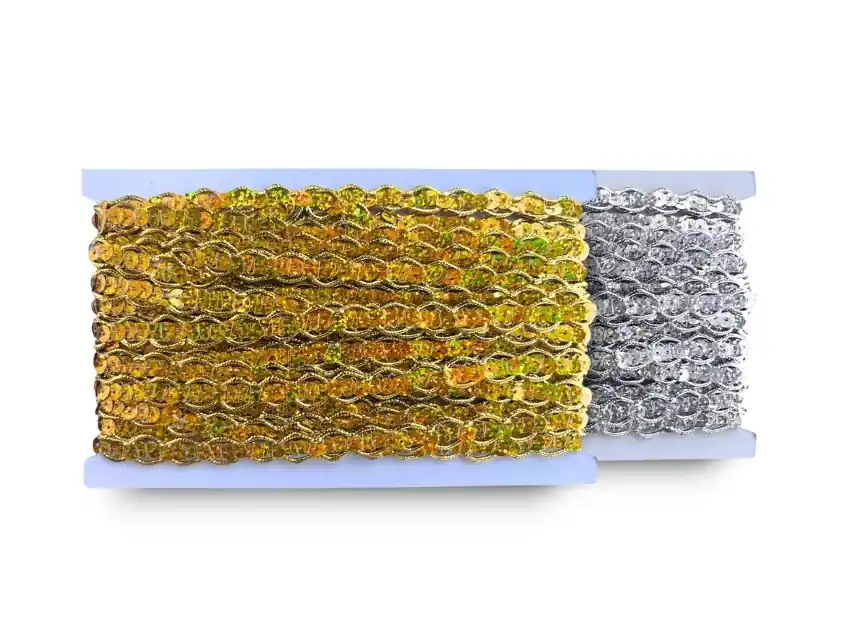 GALON LUREX MILONGA 1CM X 10YDS