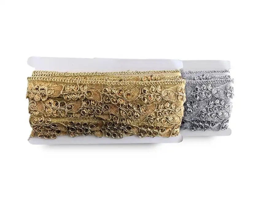 GALON LUREX REINA 3CM X 10YDS