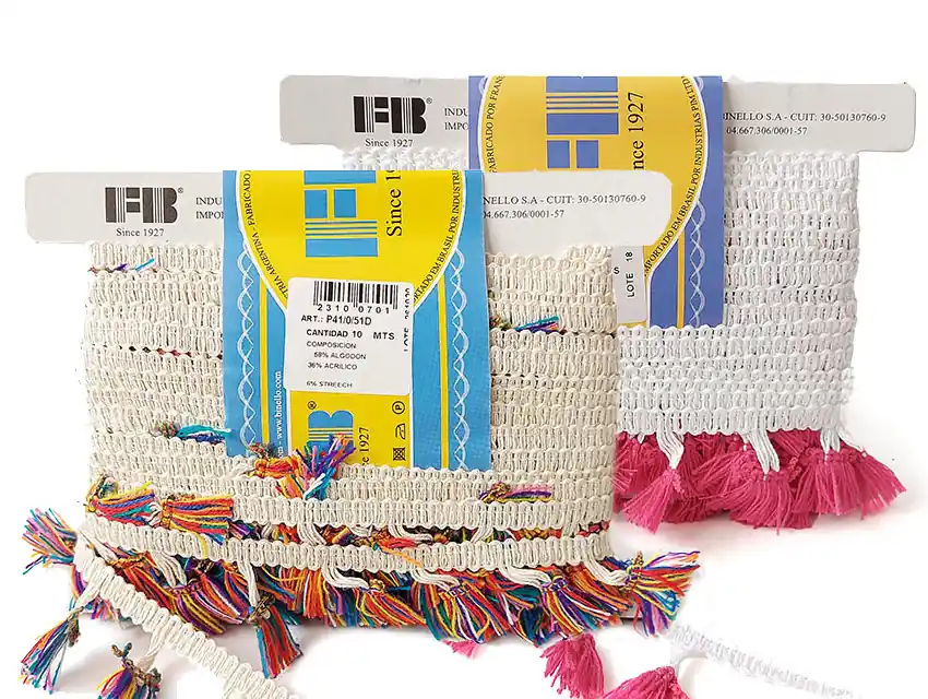 CAIREL ALG. ESCOBITA LISO O MULTICOLOR  X 10MTS