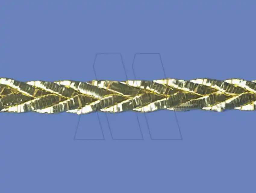 GALON TRENZA MANDRA LAME X 10MTS