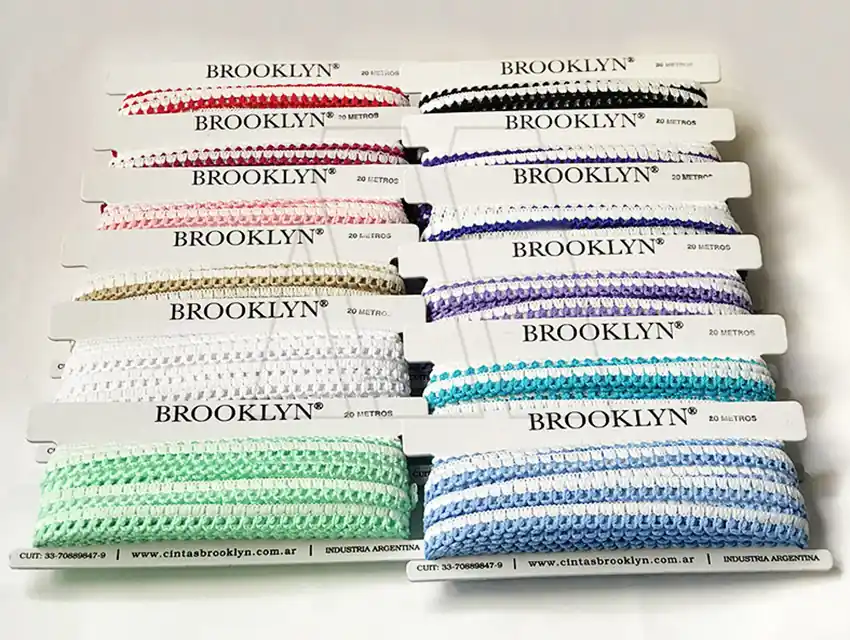CINTA BROOKLYN PICOT 10MM X 20MTS