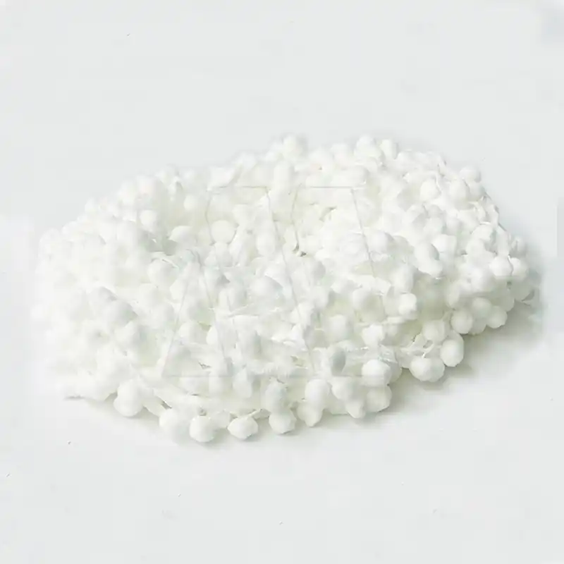 GALON POMPON CBX BLANCO 17MM X 25MTS