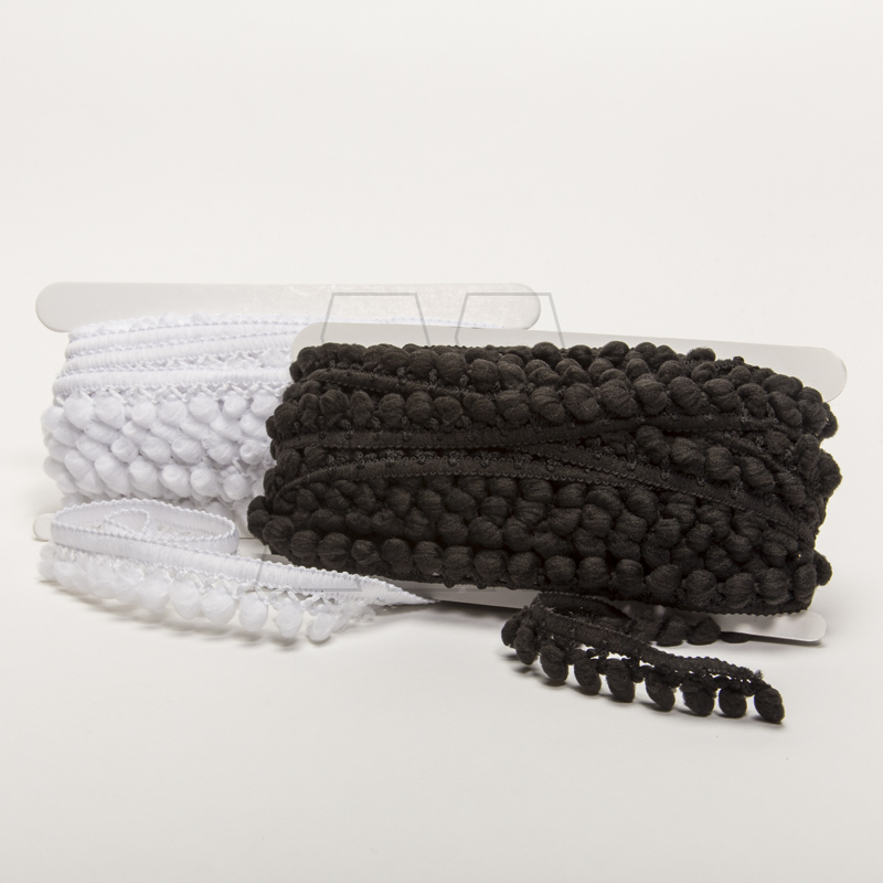 GALON MINI POMPON C/CORDON X 10MTS