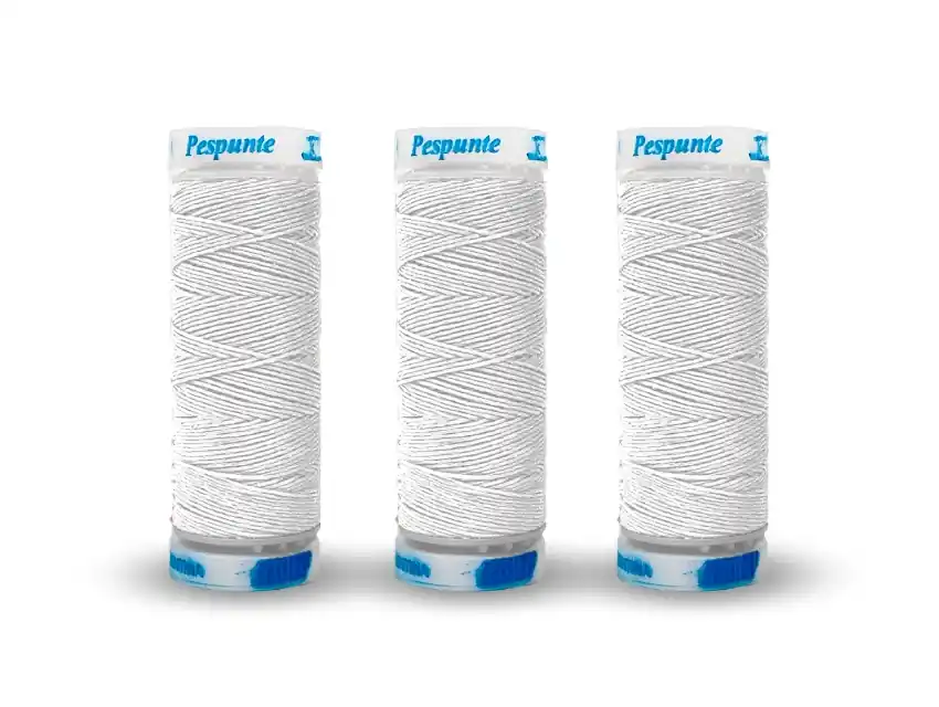 HILO BITAX PESPUNTE POLIESTER BLANCO 10UN X 30MTS
