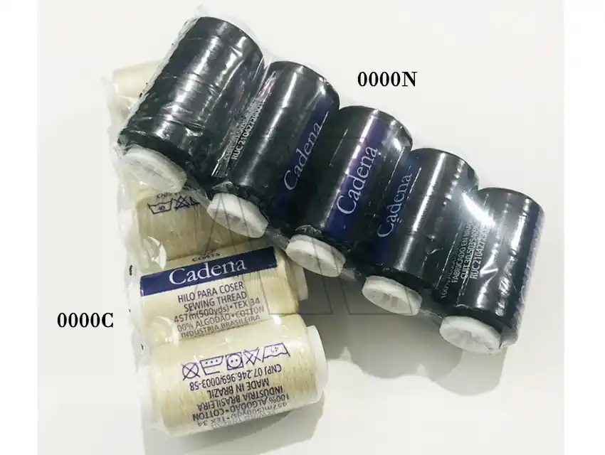 HILO CADENA DIAGONAL ALGODON COLOR 20UN X 450MTS