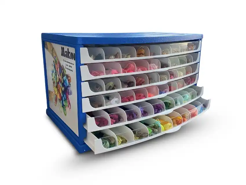 EXHIBIDOR MOULINE 240 COLORES X 3 MADEJAS