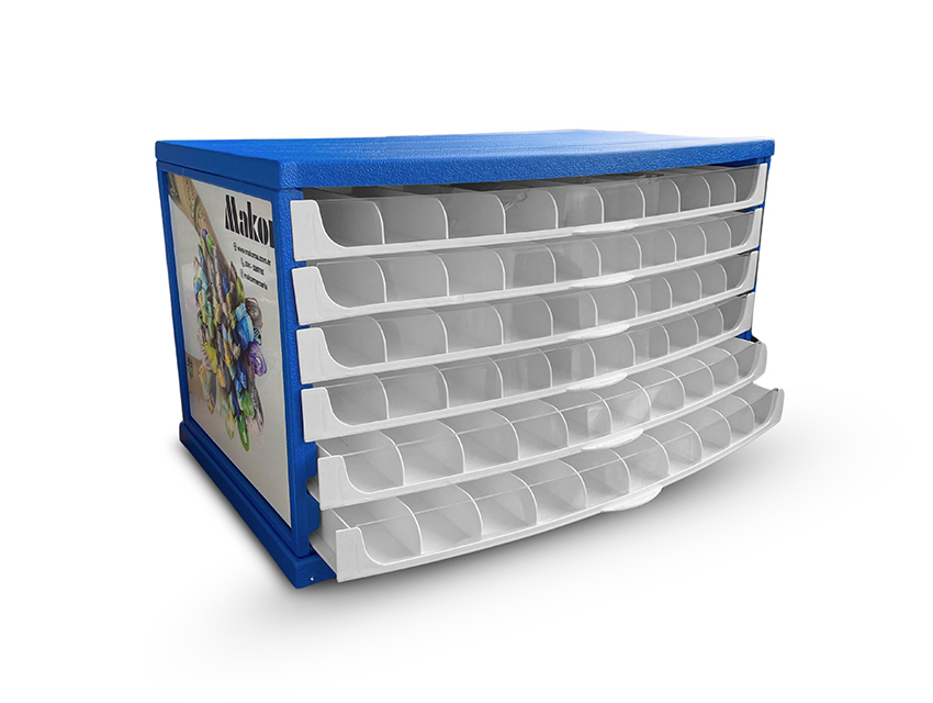 EXHIBIDOR MOULINE 240 COLORES X 3 MADEJAS VACIO