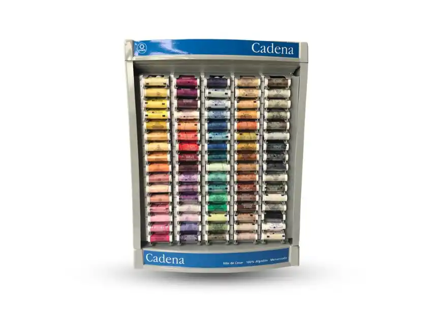 EXHIBIDOR CADENA 80 COLORES X 5UN