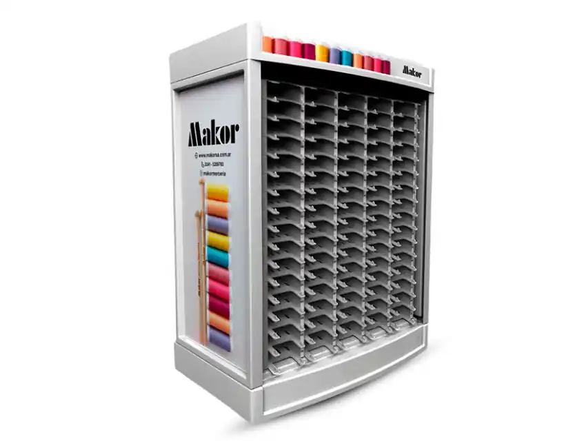 EXHIBIDOR CADENA 80 COLORES VACIO
