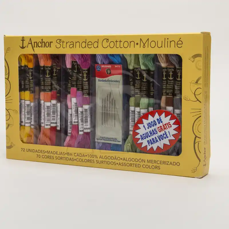 COFRE HILOS MOULINE 72 MADEJAS (2-4636- D65)