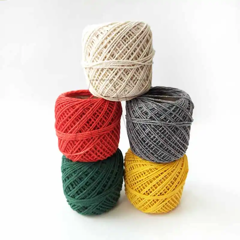 HILO DE ALGODON P/MANUALIDADES COLOR X 10UN SURTIDO