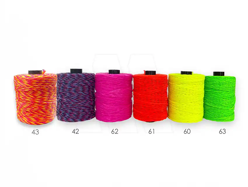 HILO ENCERADO FLUO 1MM X 70MTS