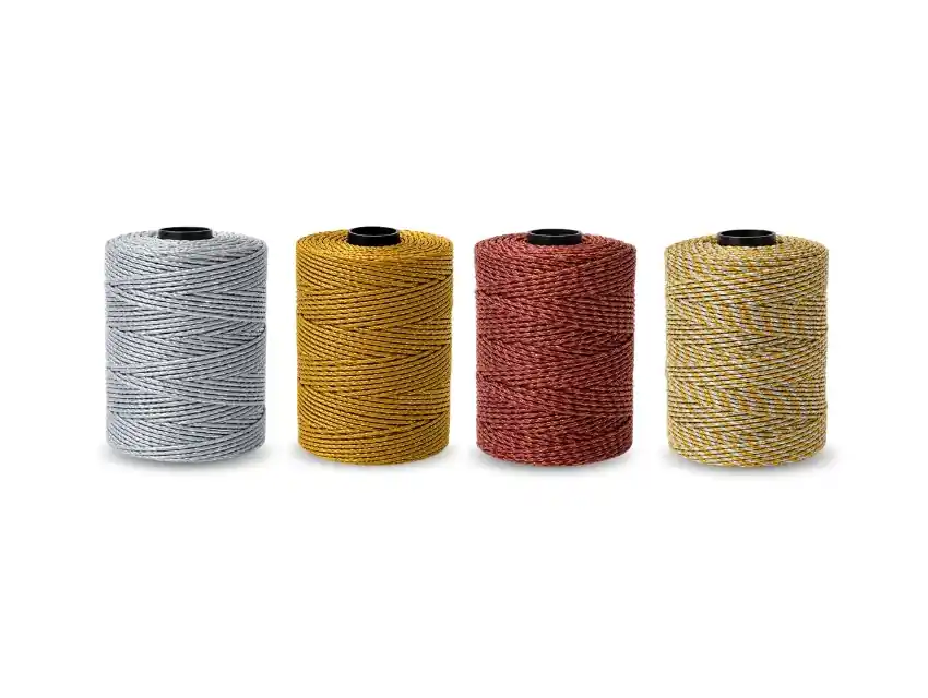 HILO ENCERADO METALIZADO 1MM X 70MTS