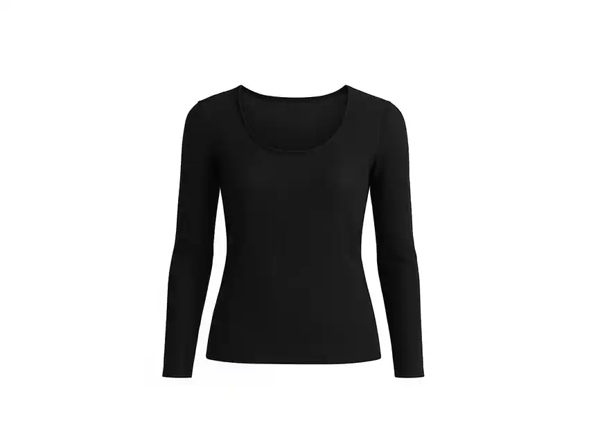 CAMISETA TERMICA POLIESTER MANGAS LARGAS DAMA T. S/M 