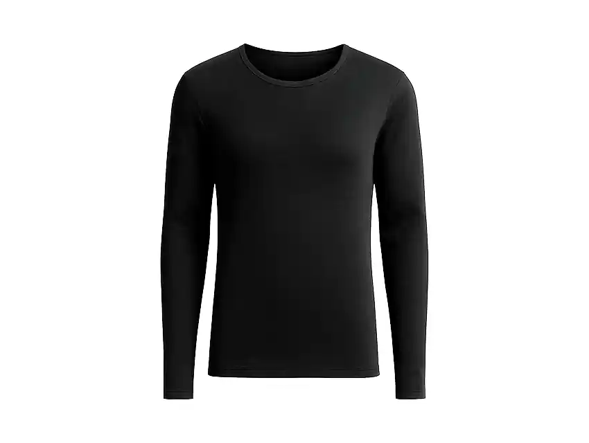 CAMISETA TERMICA POLIESTER MANGAS LARGAS HOMBRE T. L/XL 