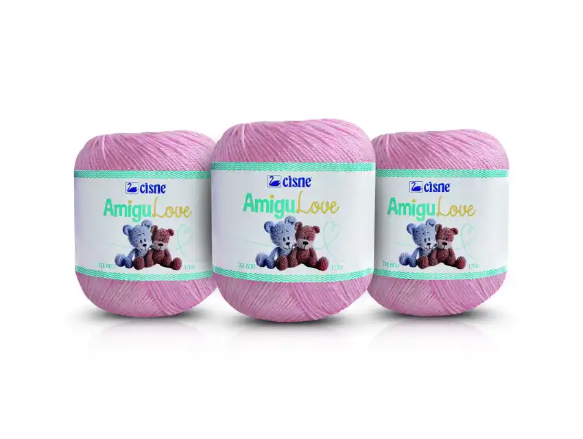 HILO CISNE AMIGULOVE COLOR 100% ALGODON MERCERIZADO 6 OV X 170MTS (Peso x ovillo: 120grs)