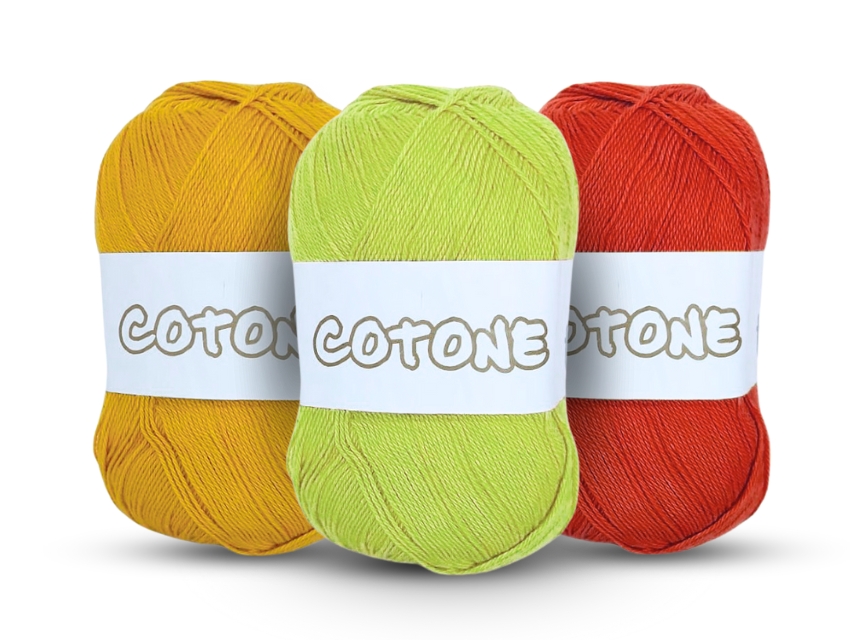 HILO ALGODON COTONE SIMIL 3 CABOS 10OV X 100GRS 8/3