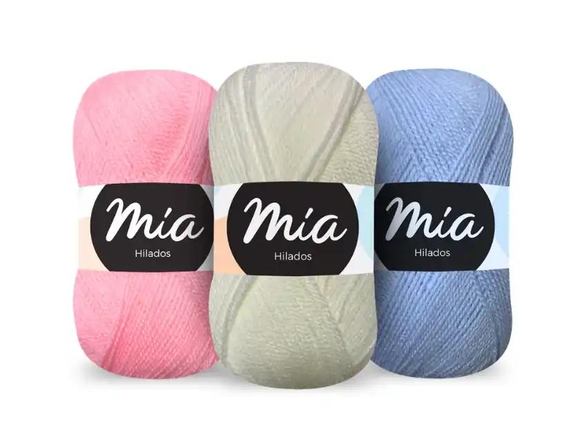 HILO 100% ACRILICO MICROFIBRA MIA HILADOS BEBITO X 10 OV X 100GRS