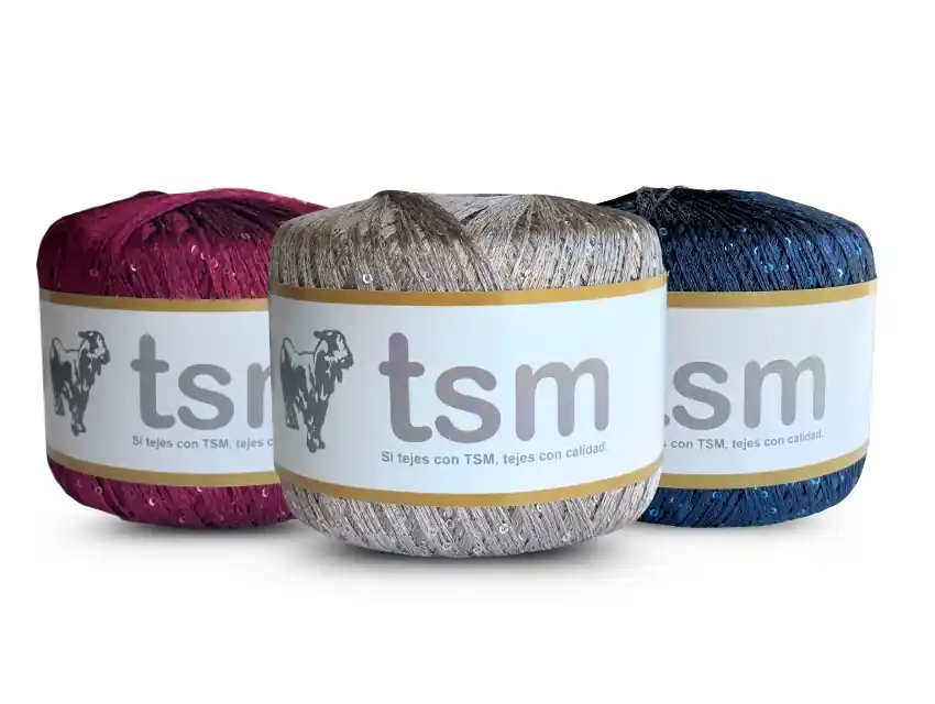 HILO DE SEDA CON LENTEJUELAS DESTELLO 10 OV X 50 GRS 