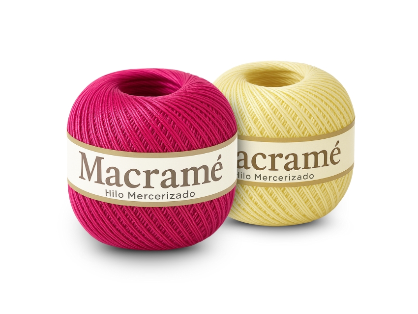 HILO MACRAME ALG. REINA COLORES 10 OV X 100GRS