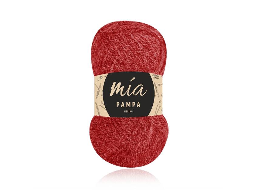 LANA 70%LANA 30%ACRILICO MIA HILADOS PAMPA 10 OV X 100GRS
