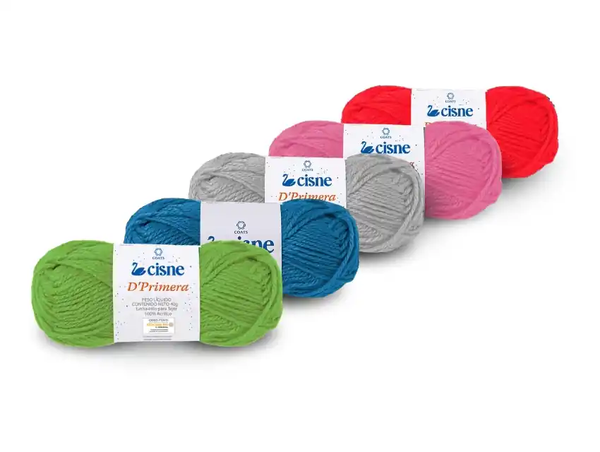PAQUETE SURTIDO LANA CISNE DE PRIMERA 5 OV X 40GRS
