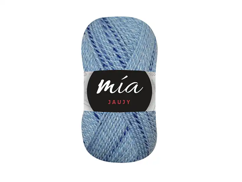 LANA 25%PURA 75%ACRILICO MIA HILADOS JAUJY X 10OV X 100GRS