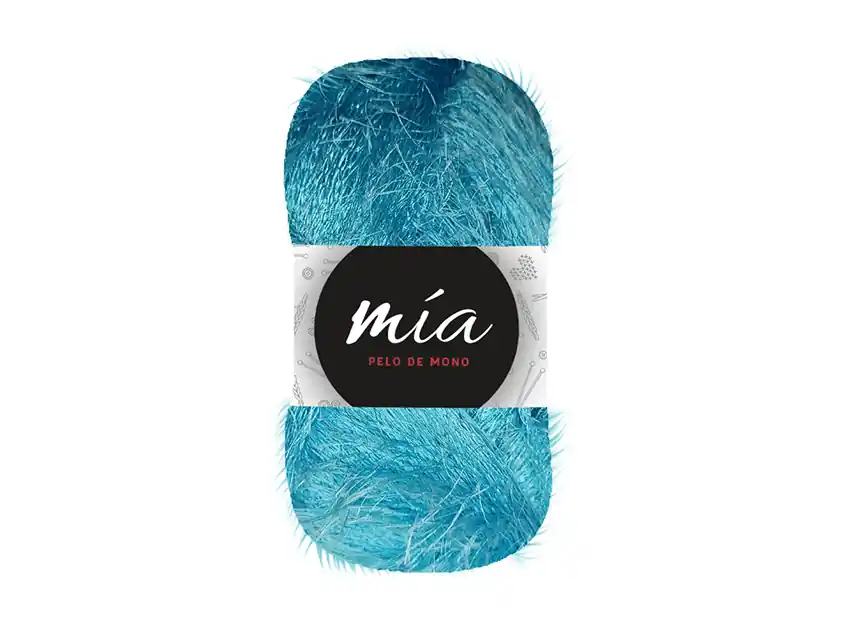 LANA 100% ACRILICA MIA HILADOS PELO DE MONO X 10OV X 100GRS