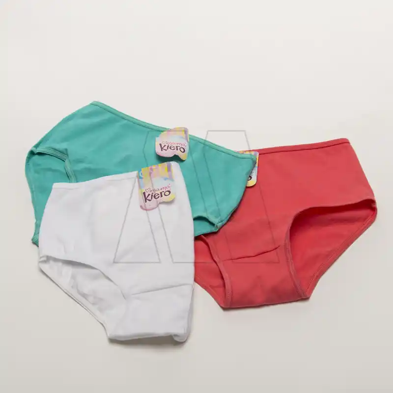 BOMBACHA NENA CLASICA LISA KIERO ALG Y LYCRA T 2,4,6,8