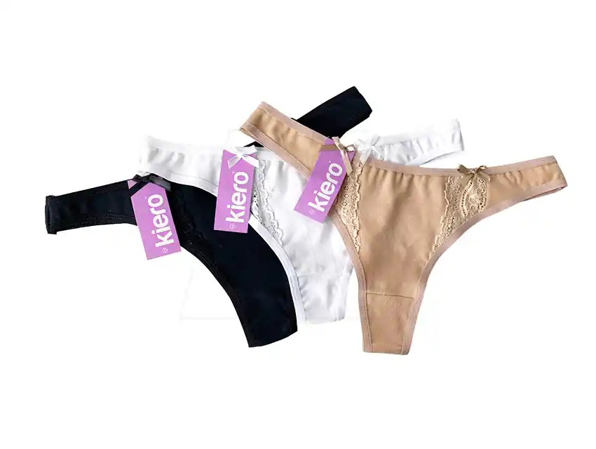COLALESS ALGODON Y LYCRA CON ENCAJE KIERO 