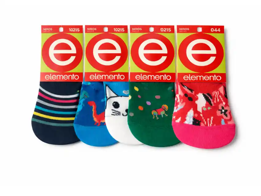 MEDIA INVISIBLE ESTAMPADA INFANTIL ELEMENTO T.2