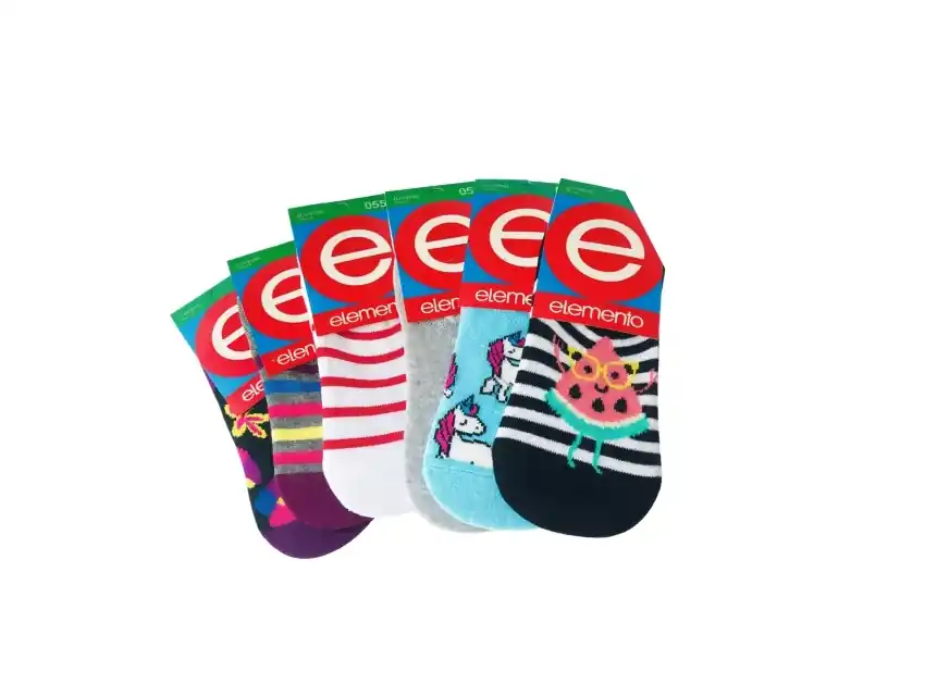 MEDIA INVISIBLE ESTAMPADA JUVENIL ELEMENTO T.4