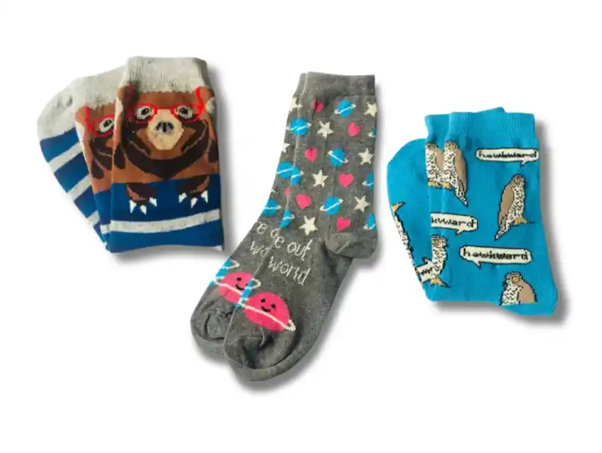 MEDIA 1/2 CAÑA ESTAMPADA JUVENIL ELEMENTO T.4