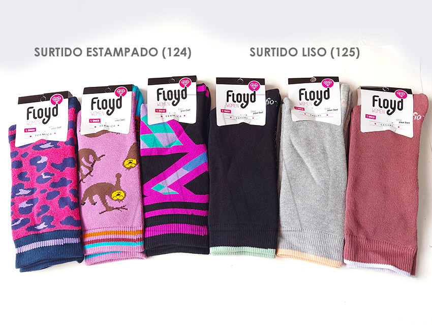 MEDIA TERMICA ESTAMPADA DAMA
