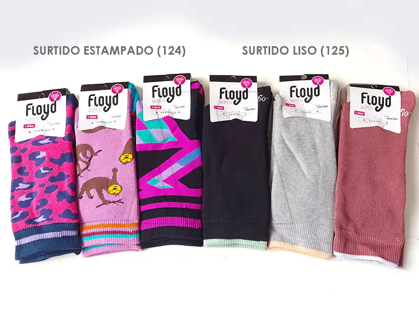 MEDIA TERMICA ESTAMPADA DAMA