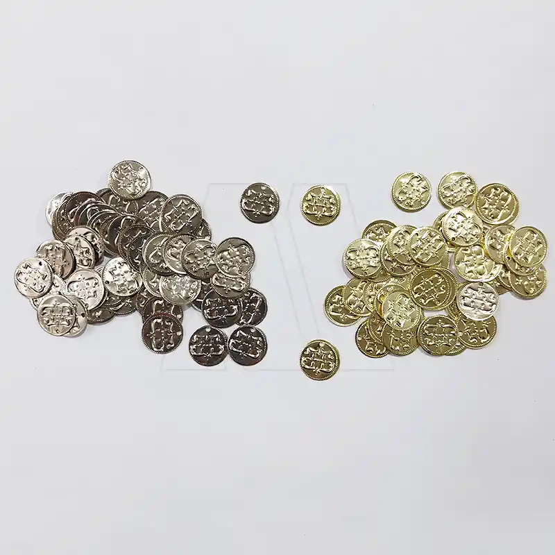 MONEDAS METALICAS P/COSER 1,8CM X 100UN